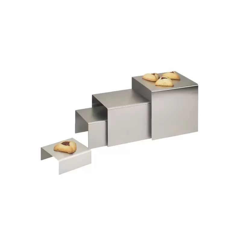 Cal-Mil Stainless Steel Riser Display Set