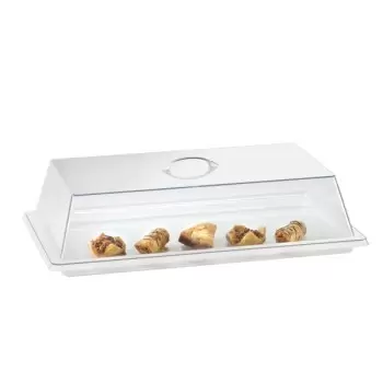 Cal-Mil Clear Standard Rectangular Bakery Tray Cover - 12" x 20" x 4"