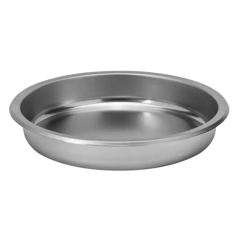 Rosseto Multi-Chef Round Steam Pan - 6.34 QT - 1 Piece - 13.75 x13.75 x 2.5 In.