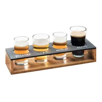 Cal-Mil Madera Taster Caddy