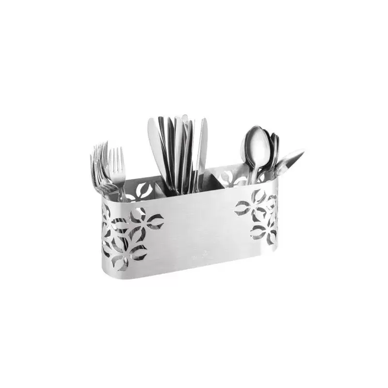 Rosseto Iris Stainless Steel Cutlery Holder 1 EA - 11.75 x 3.13 x 5.25 In.