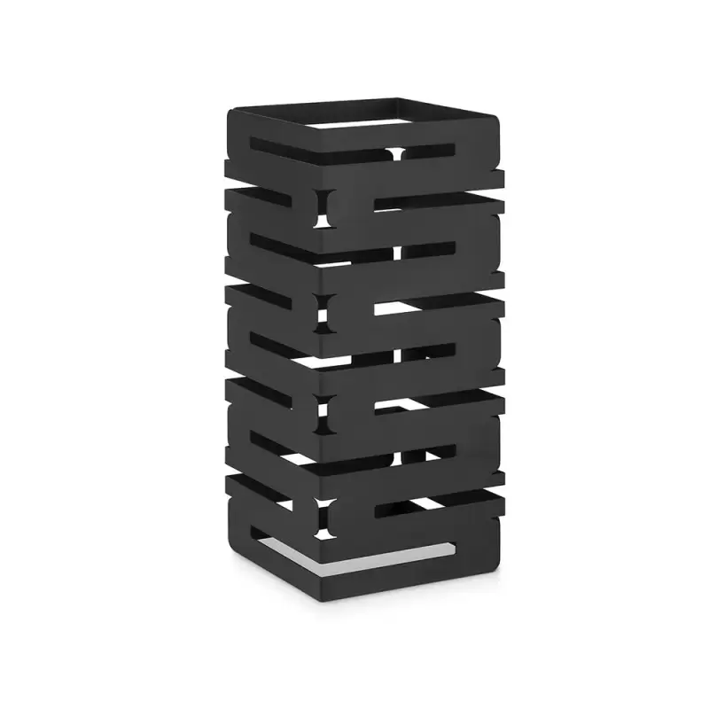 Rosseto Skycap 18" Black Matte Multi-Level Riser - 1 Piece - 8 x 8 x 18 In.