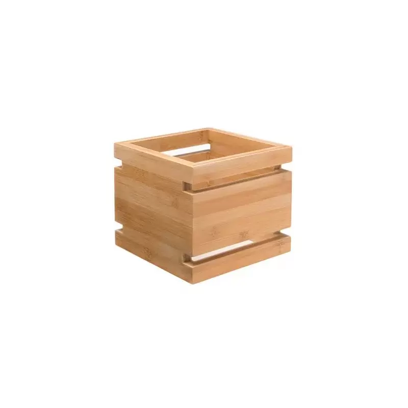 Rosseto Short 6" Bamboo Multi-Level Riser - 1 Piece - 6.5 x 6.5 x 6.5 In.