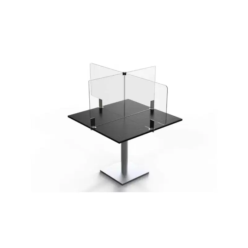 Rosseto Avant Guarde Acrylic Table Divider Kit for 42"x30" Table - 1 Piece - 42 x 42.79 x 20 In.