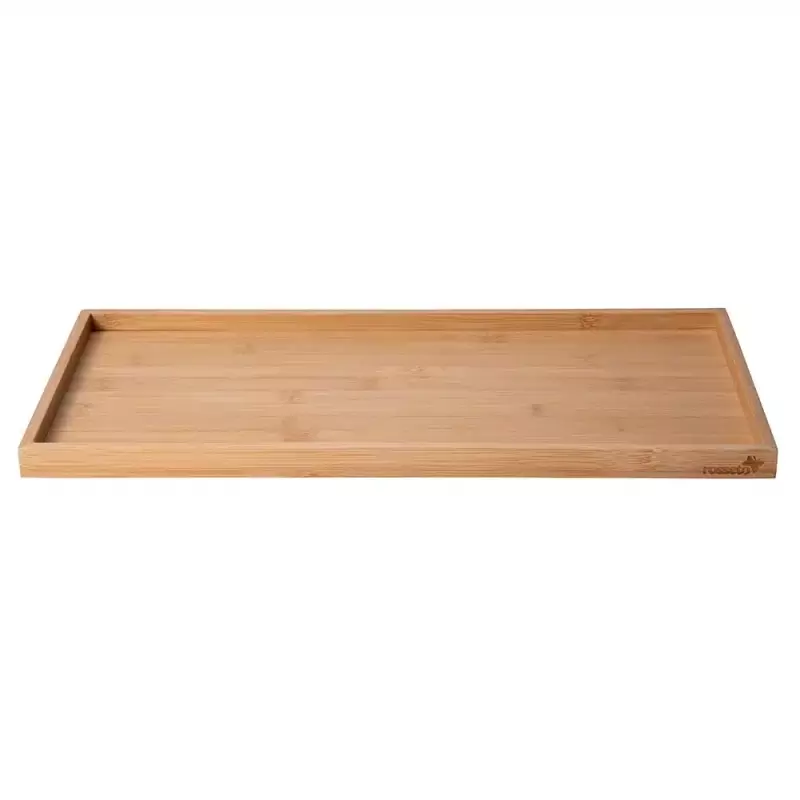 Rosseto Sky Rize Medium Rectangle Bamboo Shelf - 1 Piece - 17 x 8.5 x 1 In.