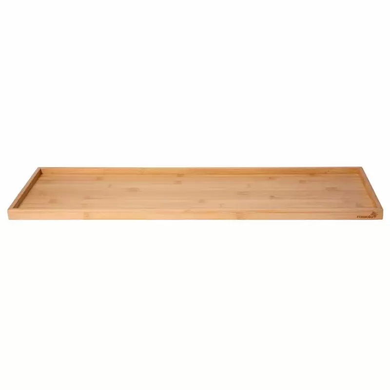 Rosseto Sky Rize Large Rectangle Bamboo Shelf - 1 Piece - 25.75 x 8.5 x 1 In.