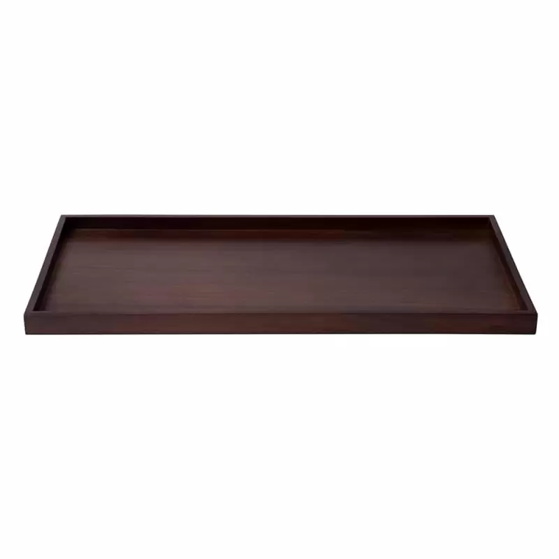 Rosseto Sky Rize Medium Rectangle Walnut Shelf - 1 Piece - 17 x 8.5 x 1 In.