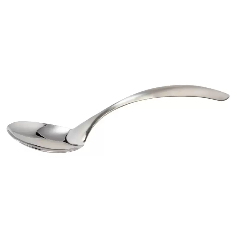 Bon Chef EZ Use Banquet Stainless Steel Serving Spoon 2 Oz. - 13-1/2"