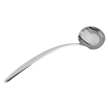 Bon Chef EZ Use Banquet Stainless Steel Serving Ladle 6 oz. - 15"