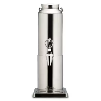 Bon Chef Milk Dispenser 1 Gallon - 7" x 11-1/2" x 18-1/2"H - Stainless Steel