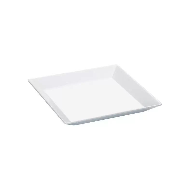 Cal-Mil White 11" Square Melamine Platter