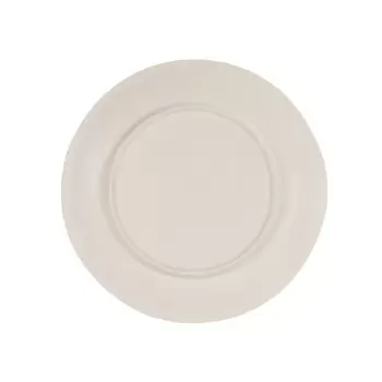 Cal-Mil Hand Thrown 11" Melamine Plate - Ivory