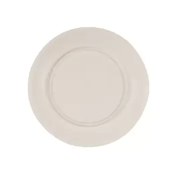 Cal-Mil Hand Thrown 7" Melamine Plate - Ivory