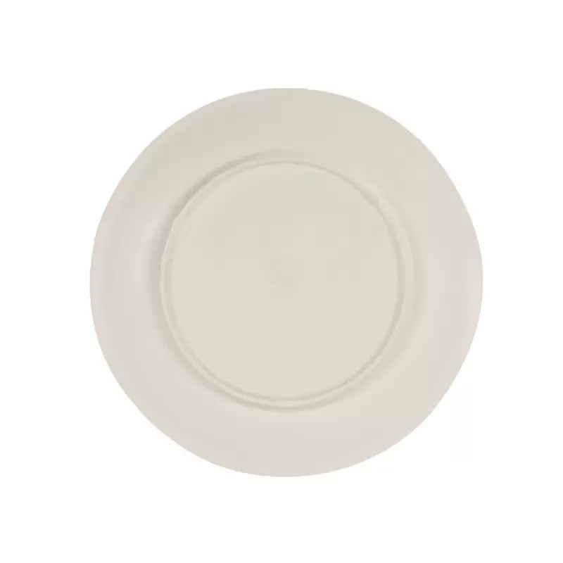 Cal-Mil Hand Thrown 9" Melamine Plate - Ivory