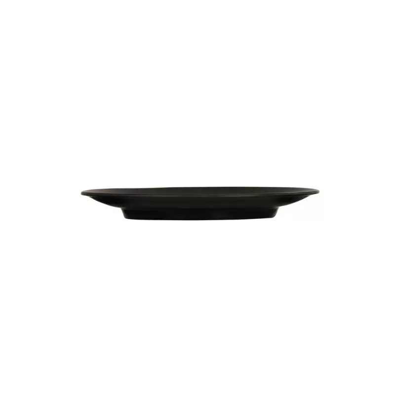 Cal-Mil Hand Thrown 11" Melamine Plate - Black