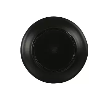 Cal-Mil Hand Thrown 11" Melamine Plate - Black