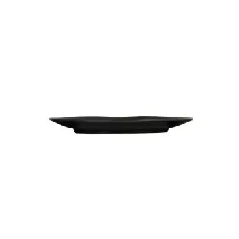 Cal-Mil Hand Thrown 8 x 11 Melamine Platter - Black