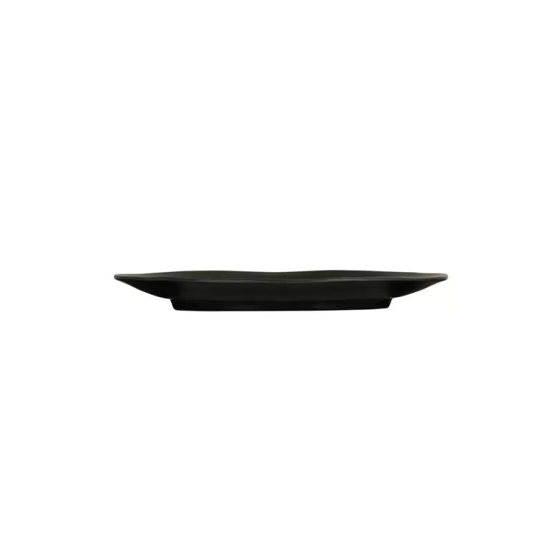 Cal-Mil Hand Thrown 14 x 11 Melamine Platter - Black