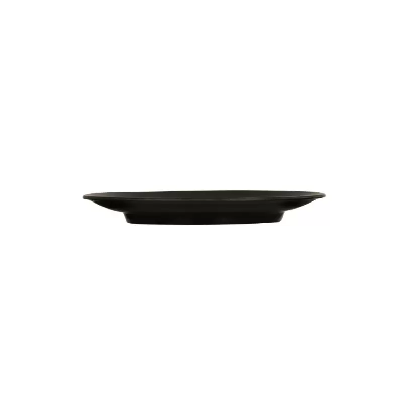 Cal-Mil Hand Thrown 7" Melamine Plate - Black