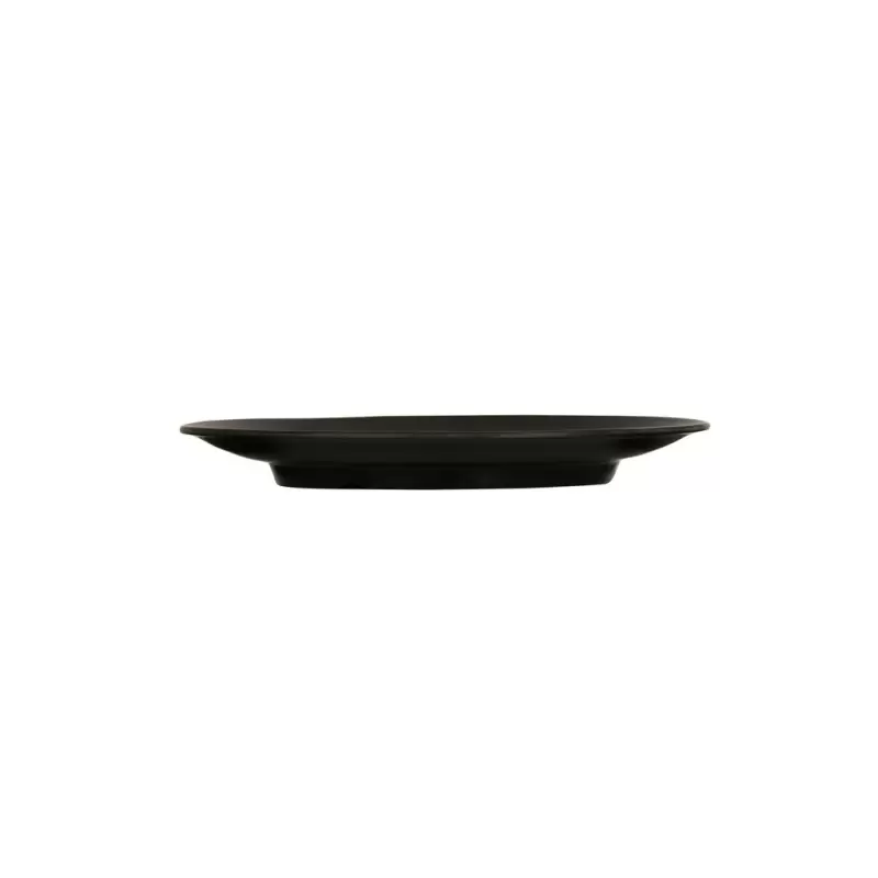 Cal-Mil Hand Thrown 9" Melamine Plate - Black