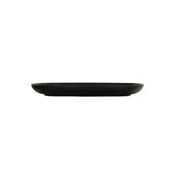 Cal-Mil Oslo 10" Square Melamine Plate - Black