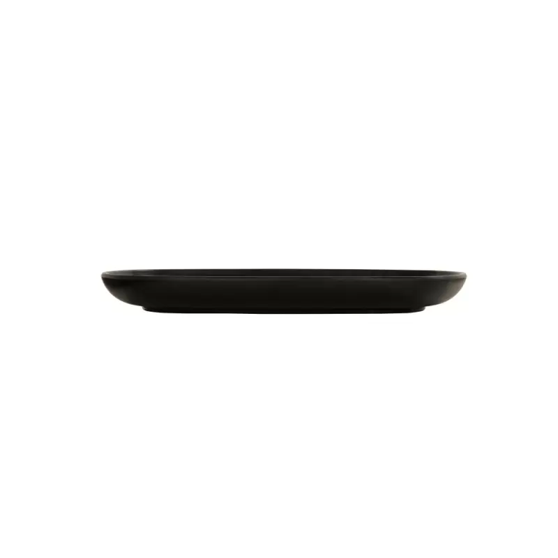 Cal-Mil Oslo 8" Sq Melamine Plate - Black