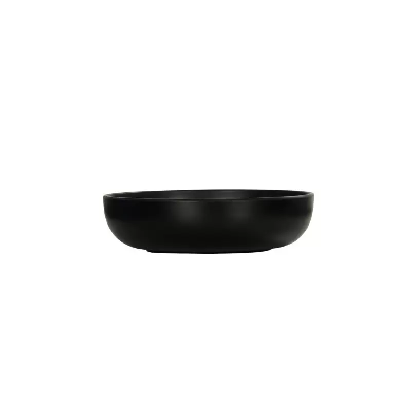 Cal-Mil Oslo 8" Round Melamine Bowl - Black