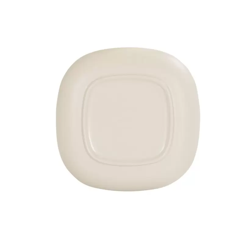 Cal-Mil Oslo 6" Sq Melamine Plate - Ivory