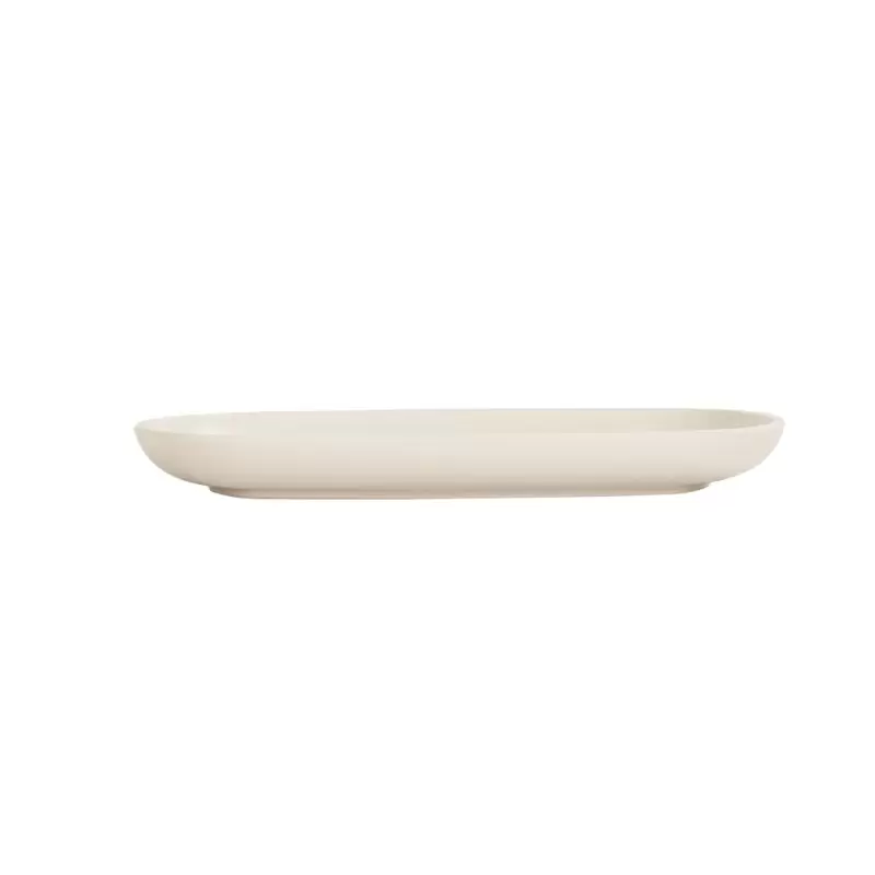 Cal-Mil Oslo 8" Sq Melamine Plate - Ivory