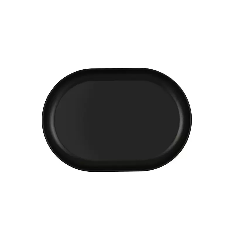 Cal-Mil Oslo 11 x 7 Melamine Platter - Black