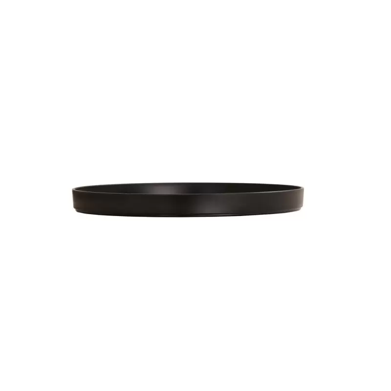 Cal-Mil Hudson 16" Black Melamine Platter