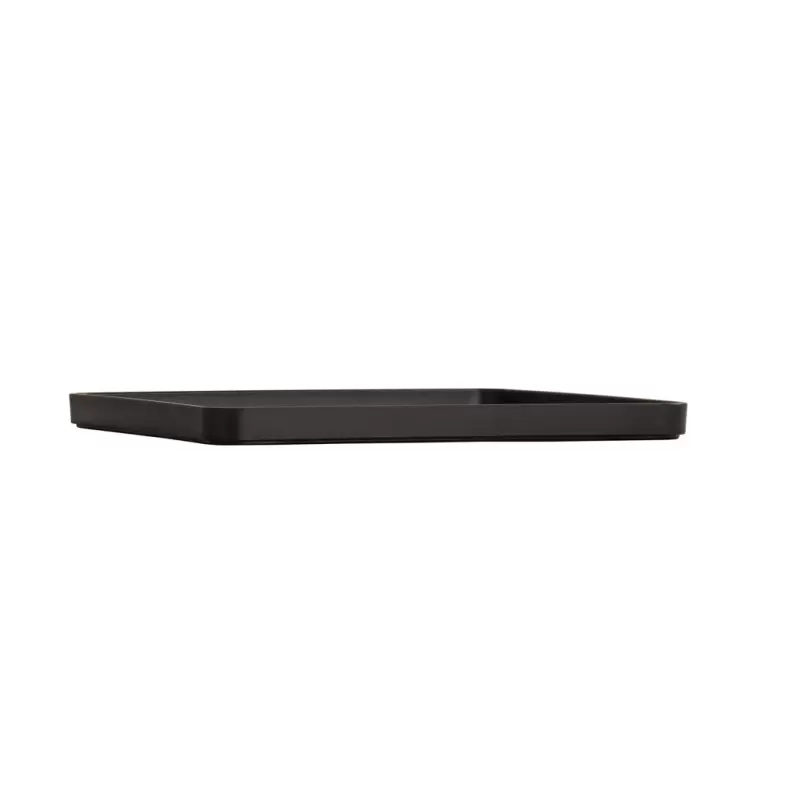 Cal-Mil Hudson 14" Black Square Melamine Platter