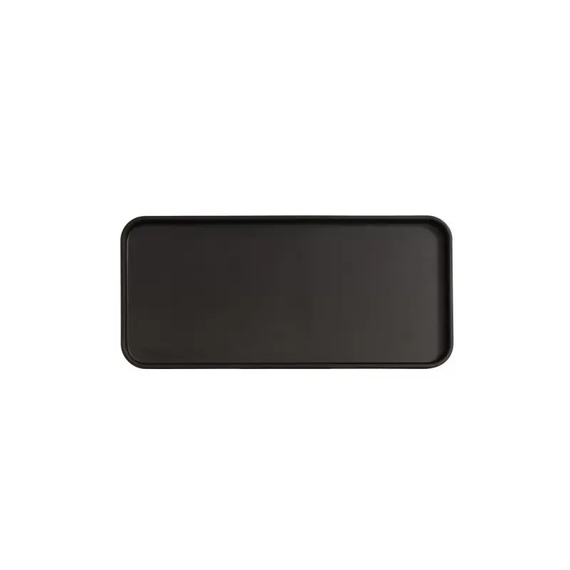 Cal-Mil Hudson 6 x 13 Black Melamine Tray