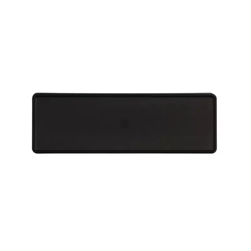 Cal-Mil Hudson 18 x 6 Rectangle Melamine Bowl - Black