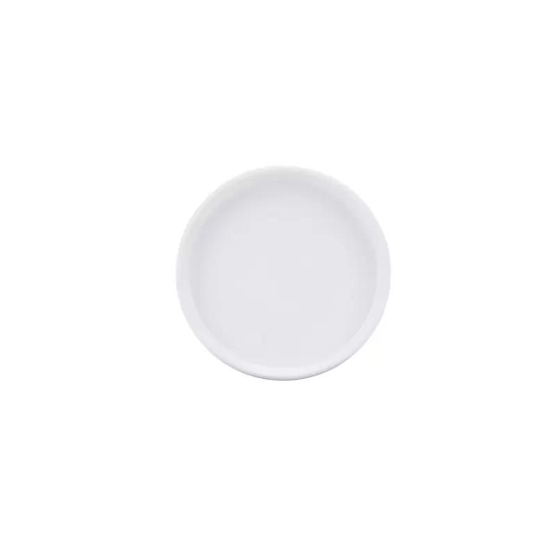 Cal-Mil Hudson - White 6" Low Rim Melamine Plate