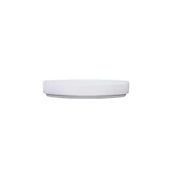 Cal-Mil Hudson - White 8" Low Rim Melamine Plate