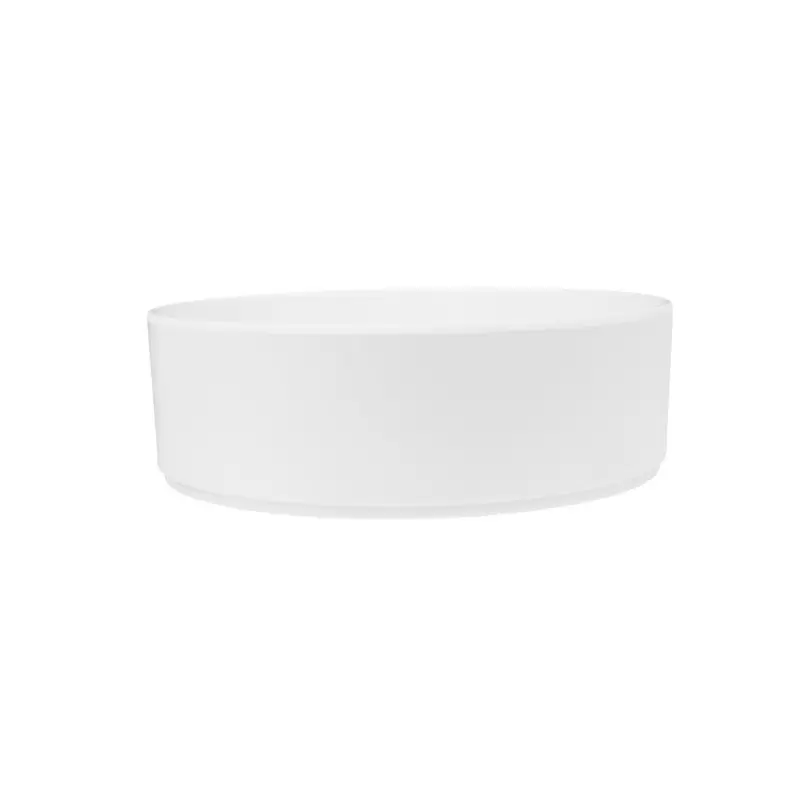 Cal-Mil Hudson - White 120 Oz. Raised Rim Melamine Bowl