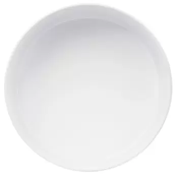 Cal-Mil Hudson - White 120 Oz. Raised Rim Melamine Bowl