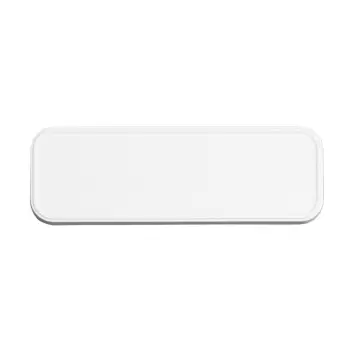 Cal-Mil Hudson 4 x 12 White Melamine Tray