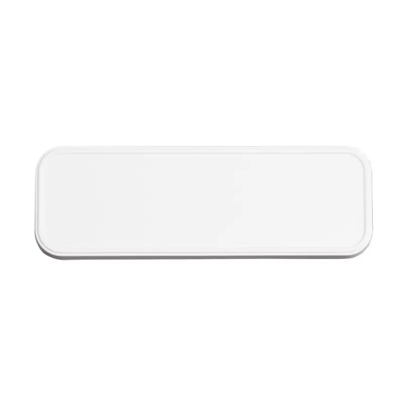 Cal-Mil Hudson 4 x 12 White Melamine Tray