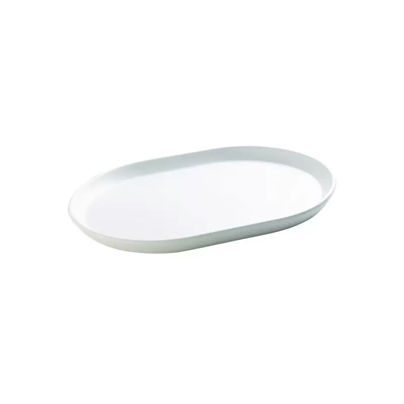 Cal-Mil Hudson - White Oval Melamine Platter 14" x 11 1/4"