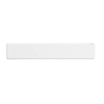 Cal-Mil Hudson 18 x 6 Rectangle Melamine Bowl - White