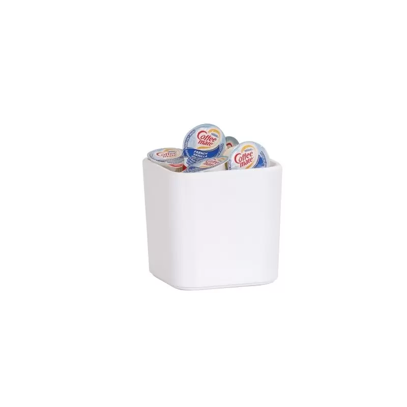 Cal-Mil Hudson 4 x 4 Jar - White