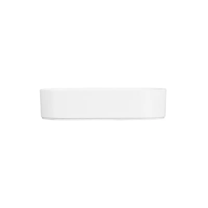 Cal-Mil Hudson 13 x 6 x 3 Oval Melamine Bowl - White