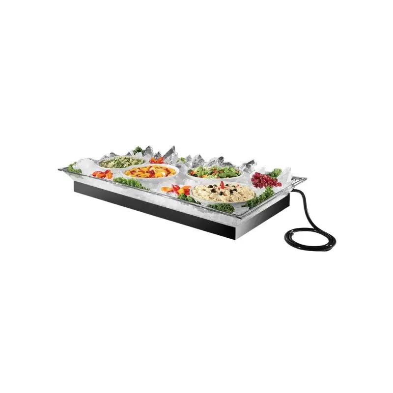 Cal-Mil Classic Ice Housing System With Clear Ice Pan - Drainage Hose - And Led Light 48" x 24" x 5 1/2"