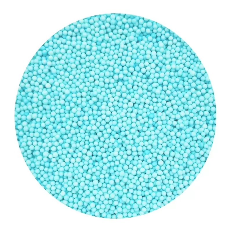 Elegant Nonpareils Sugar Pearl Sprinkles Topping Decoration 3.5oz - Baby Blue