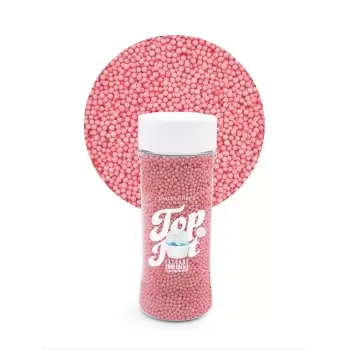 Elegant Nonpareils Sugar Pearl Sprinkles Topping Decoration 3.5oz - Baby Pink