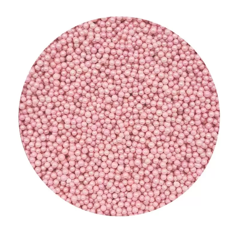 Elegant Nonpareils Sugar Pearl Sprinkles Topping Decoration 3.5oz - Baby Pink