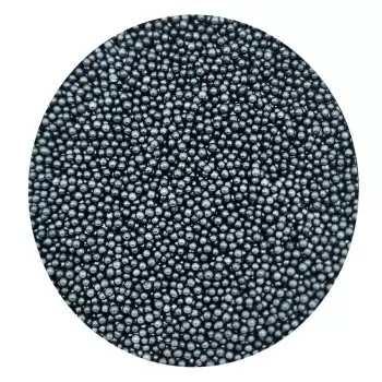 Elegant Nonpareils Sugar Pearl Sprinkles Topping Decoration 3.5oz - Black Pearl