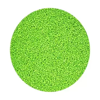 Elegant Nonpareils Sugar Pearl Sprinkles Topping Decoration 3.5oz - Lust Lime